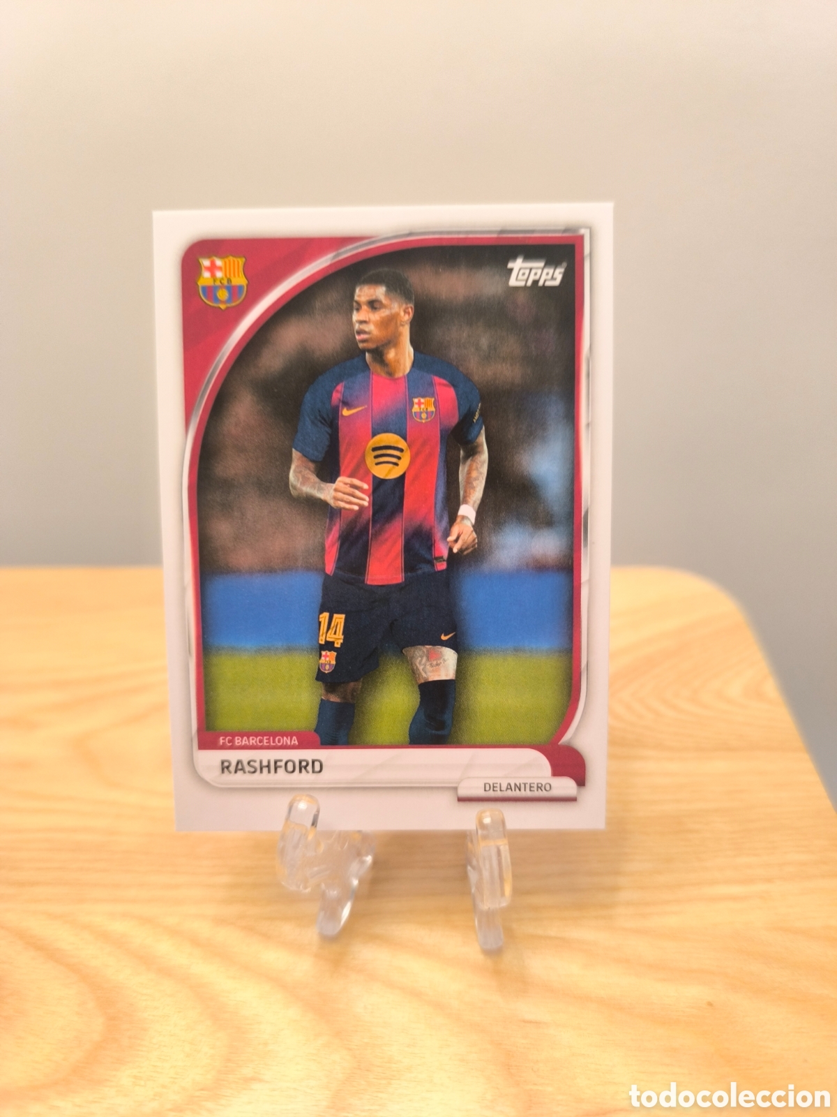 Cartes &agrave; collectionner de Football: Rashford Topps Barcelona