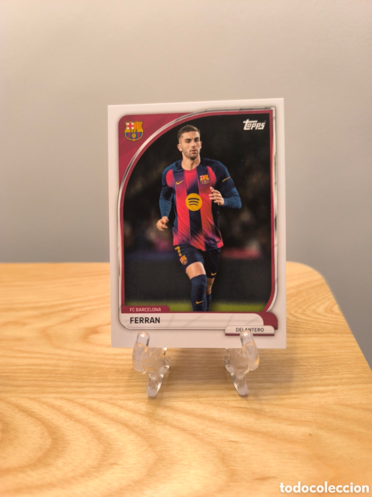 Cromos de f&uacute;tbol: Ferran Topps Barcelona - Foto 1