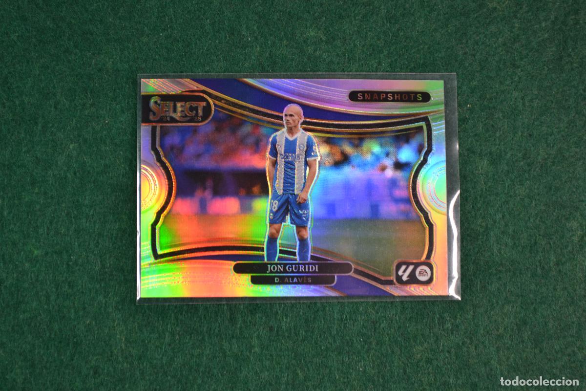 Fu&szlig;ball-Sticker: PANINI SELECT LA LIGA 2024-25 - 7 JON GURIDI (DEPORTIVO ALAVES) INSERT SNAPSHOTS