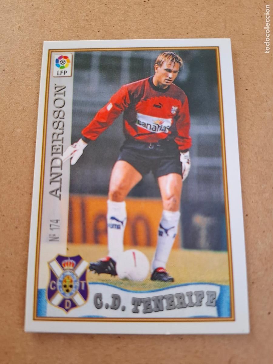 Cromos de Futebol: MUNDICROMO 97 98 1997 1998 - 174 ANDERSSON - CD. TENERIFE