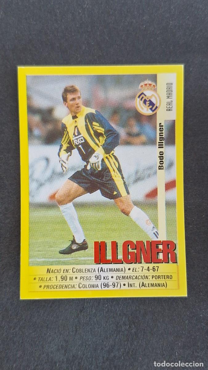 Fu&szlig;ball-Sticker: L2 ILLGNER REAL MADRID 21 PANINI LIGA 1999/2000 99 00 NUNCA PEGADO SIN PEGAR
