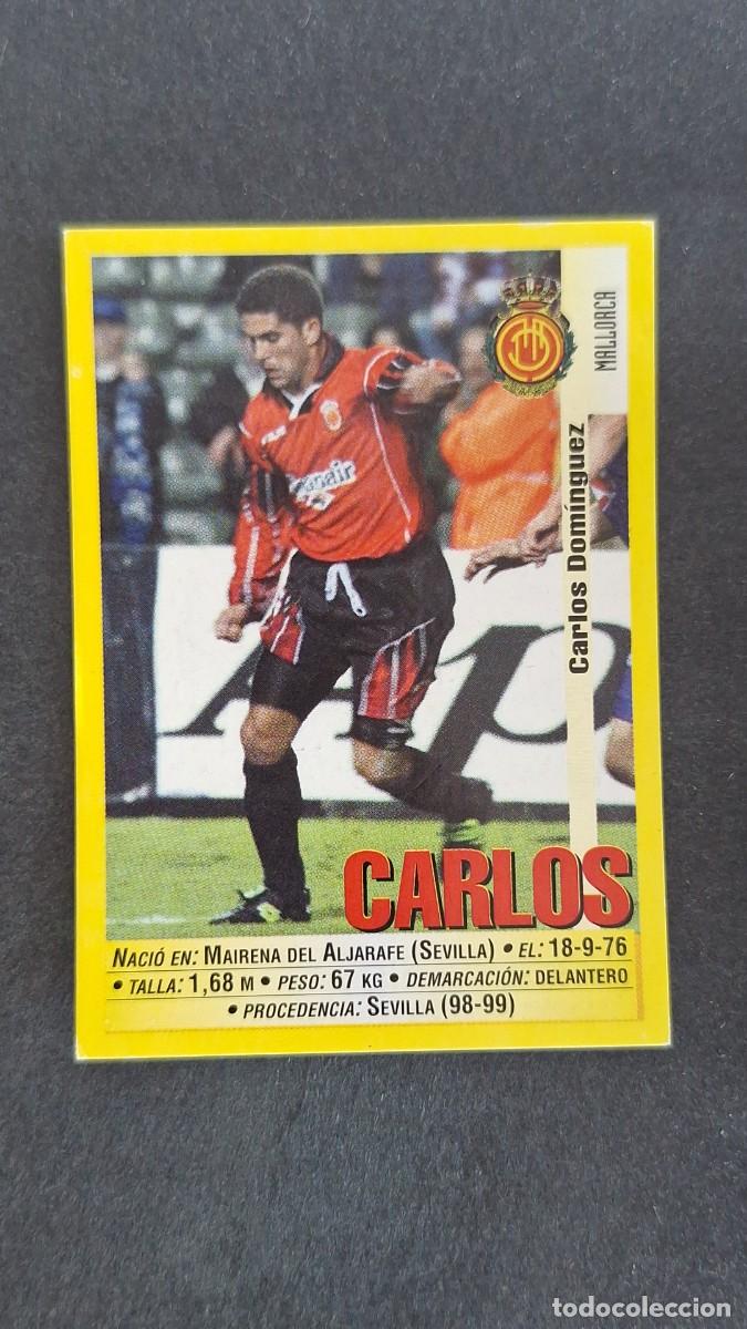 Figurine di Calcio: L2 CARLOS R. C. D. MALLORCA 56 PANINI LIGA 1999/2000 99 00 NUNCA PEGADO SIN PEGAR