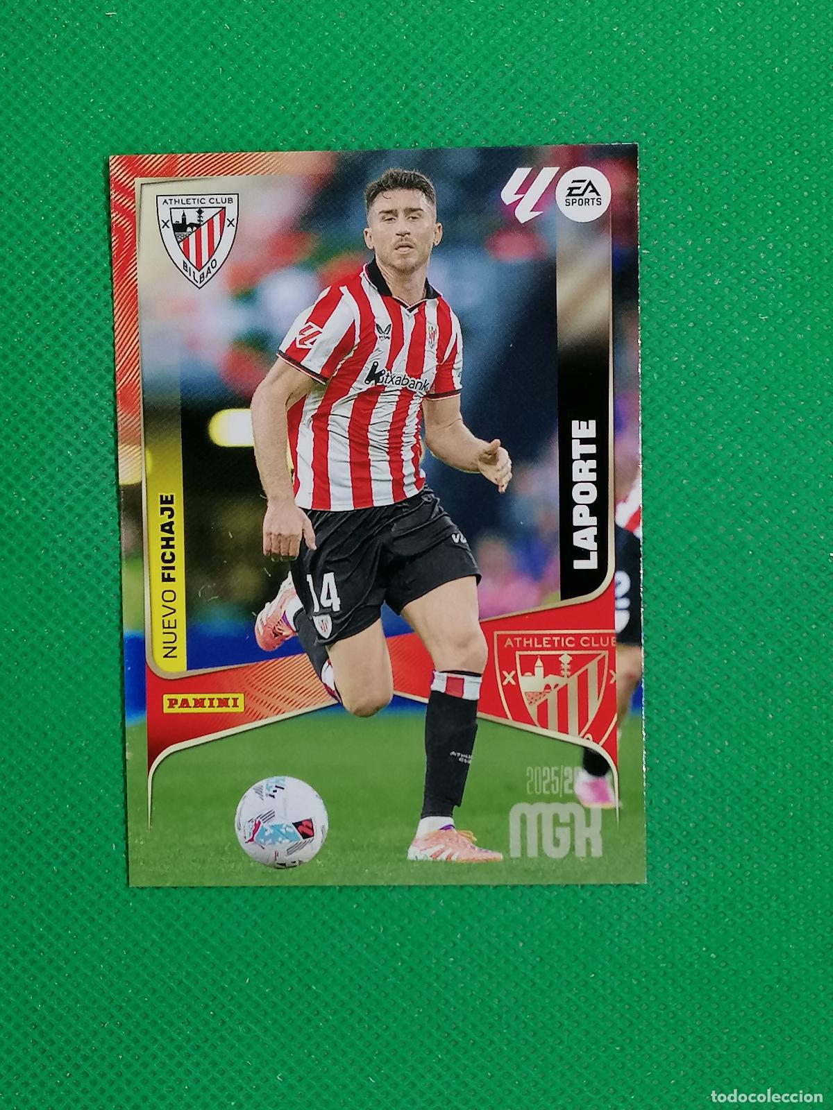 Cromos de F&uacute;tbol: 500 LAPORTE ATHLETIC BILBAO NUEVO FICHAJE ⚽ MEGACRACKS LIGA 2025 2026 25 26 ⚽
