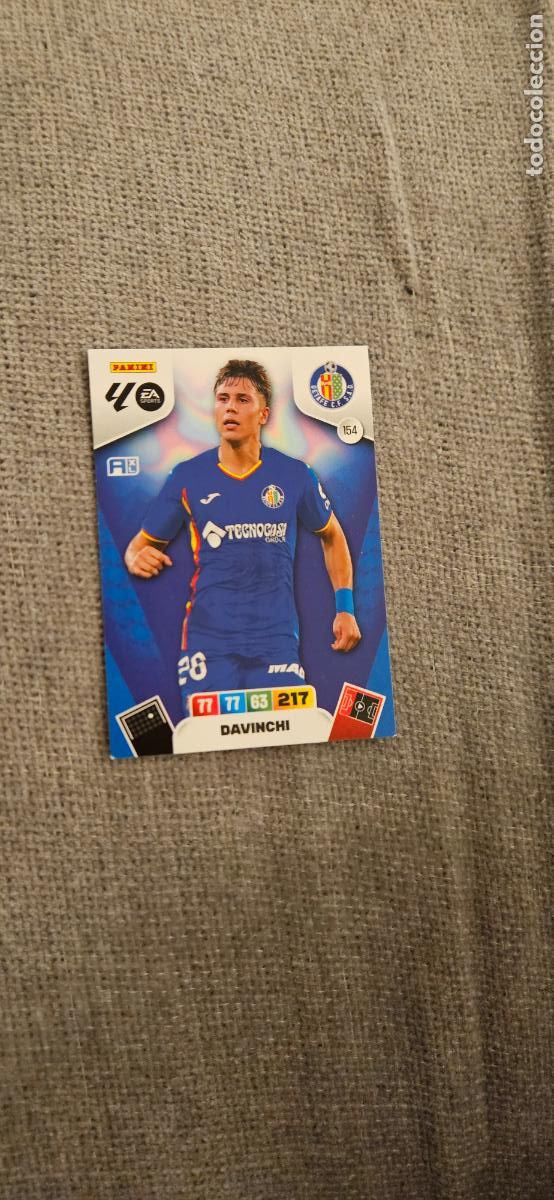 Fu&szlig;ball-Sticker: getafe adrenalyn davinchi 154 2025 2026 25 26 trading card