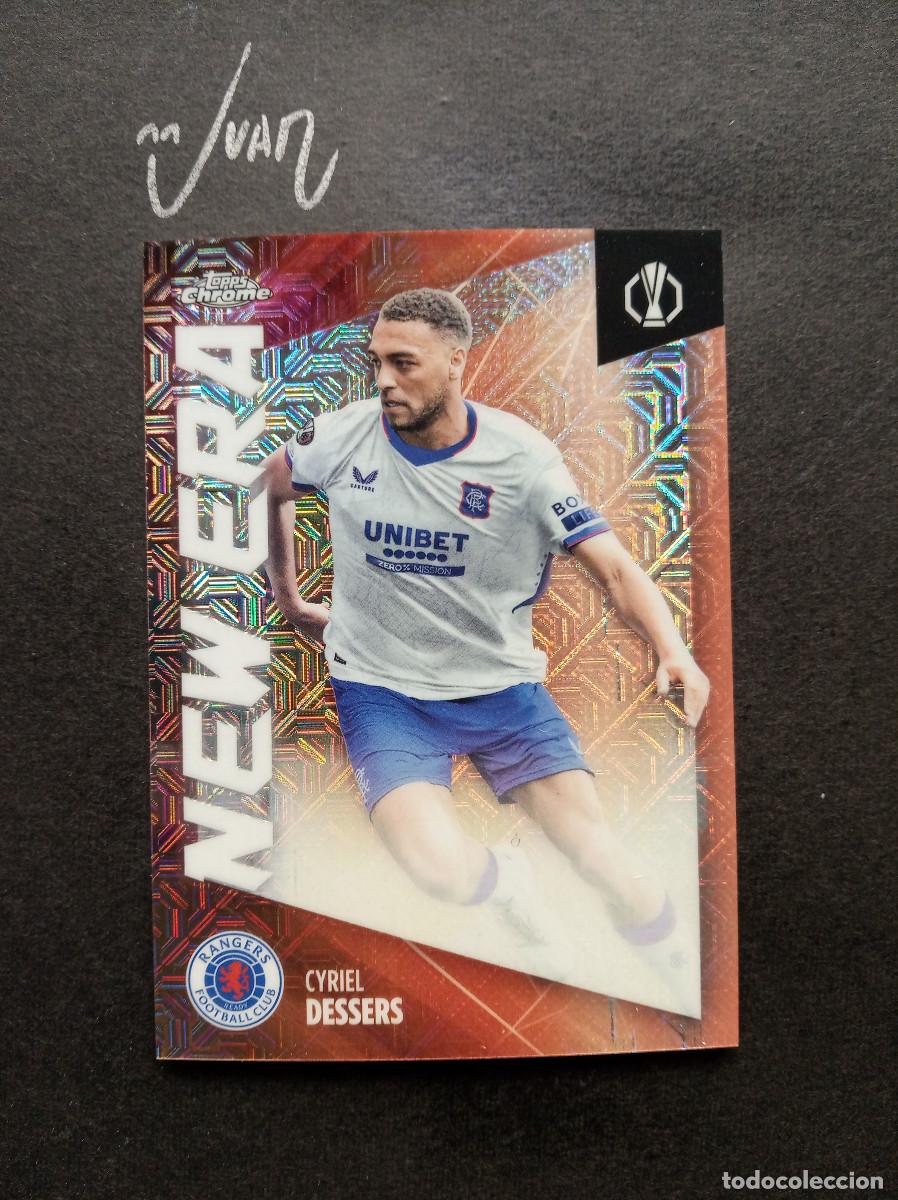 Cromos de Futebol: NE 10 NEW ERA MOJO CYRIEL DESSERS GLASGOW ⚽ TOPPS &reg; CHROME UEFA JAPAN EDITION 2024 2025 24 25 NUEVO