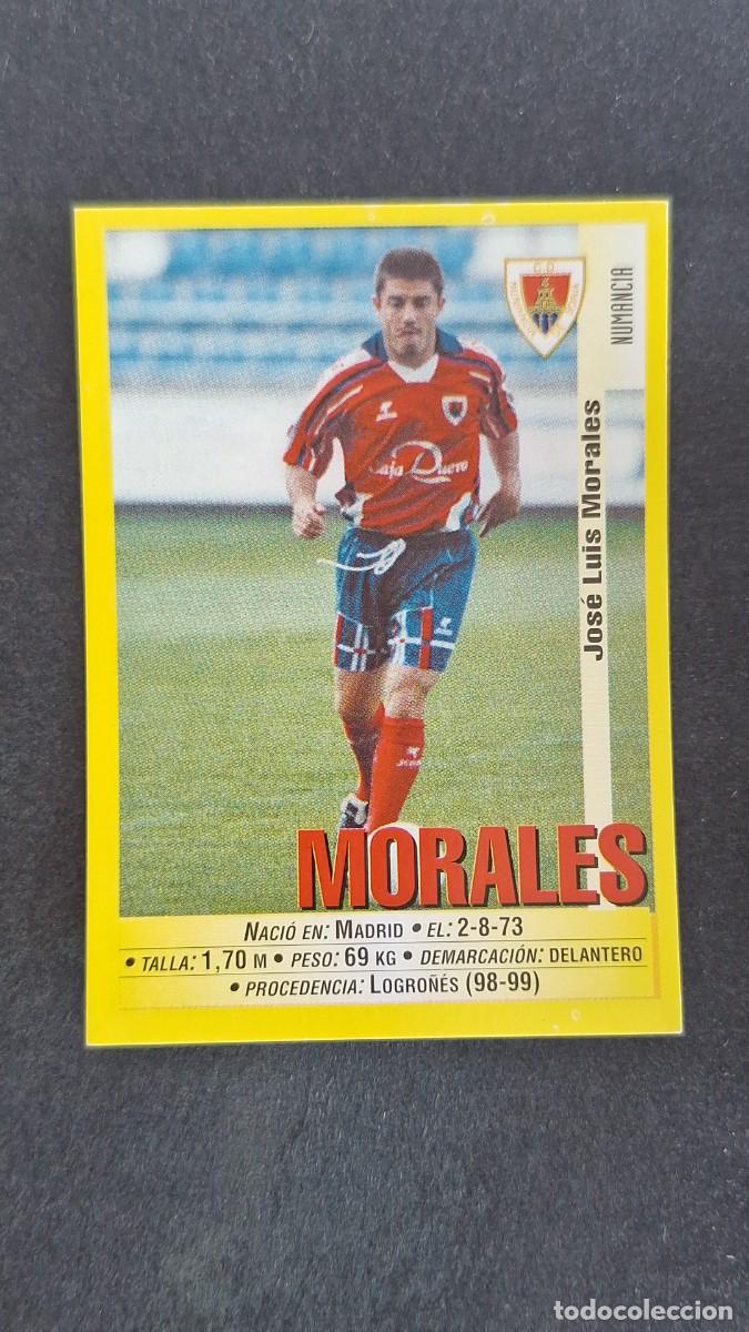 Figurine di Calcio: L2 MORALES C. D. NUMANCIA 341 PANINI LIGA 1999/2000 99 00 NUNCA PEGADO SIN PEGAR