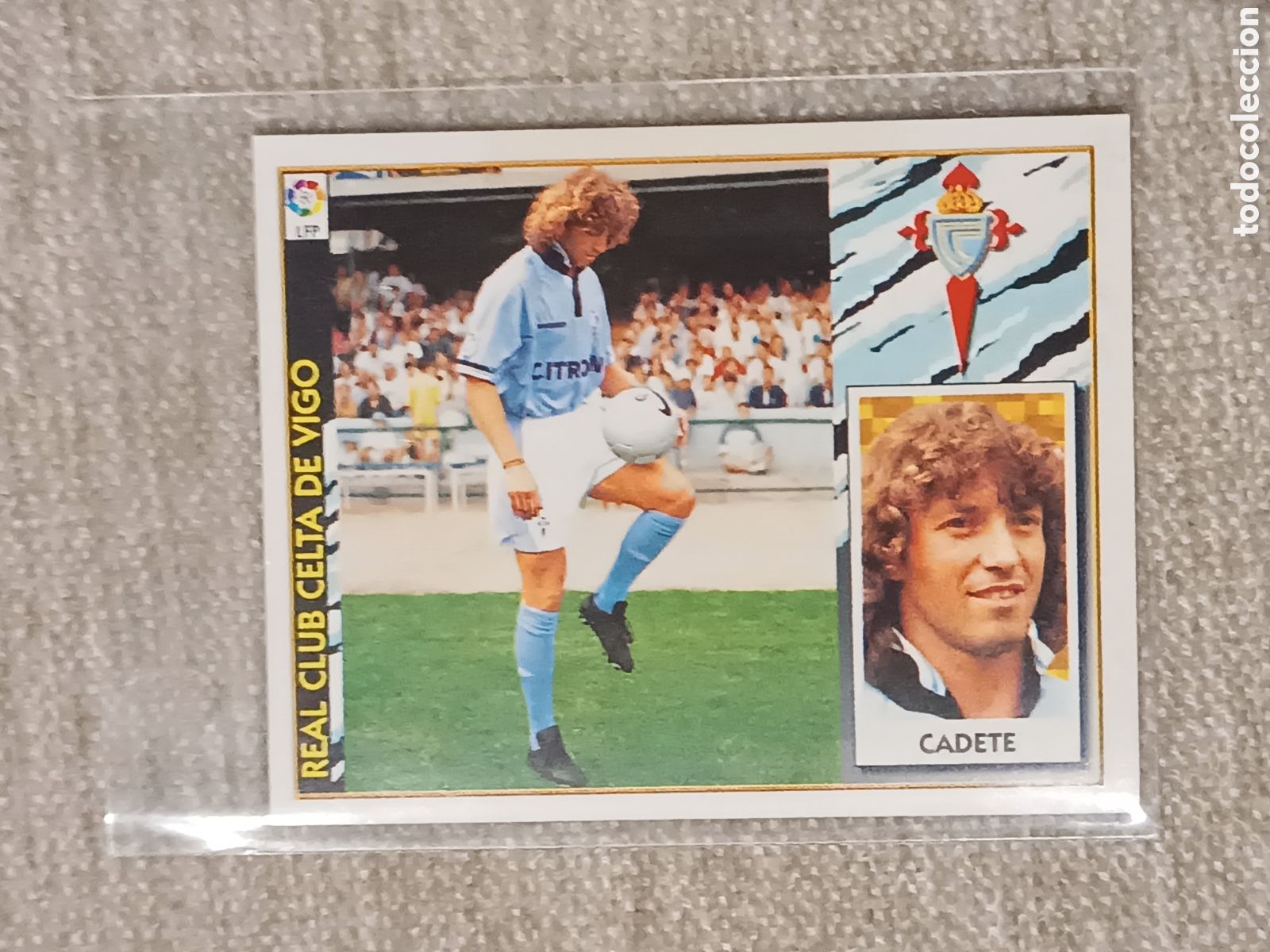Cromos de F&uacute;tbol: Cadete. Celta de Vigo. 97 98.