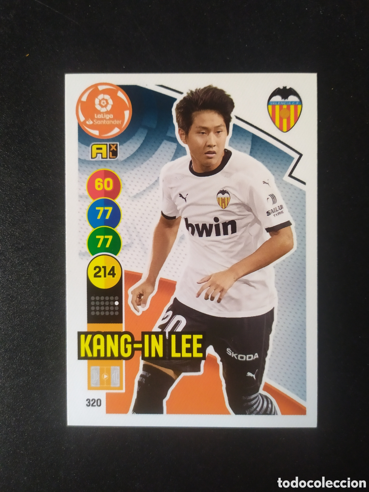 Fu&szlig;ball-Sticker: Adrenalyn 2020 2021 20 21 panini Kang-In Lee n&deg; 320 Valencia