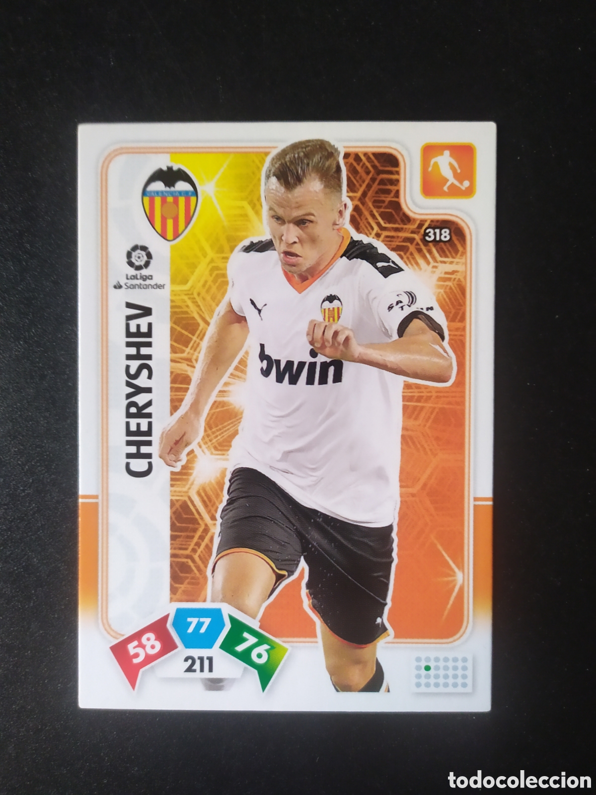 Figurine di Calcio: Adrenalyn 2019 2020 19 20 panini Cheryshev n&deg; 318 Valencia