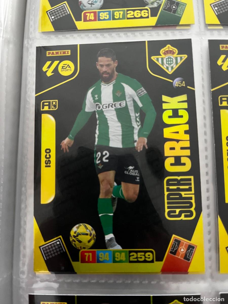 Cromos de F&uacute;tbol: ADRENALYN XL 2025 2026 25 26 PANINI N&ordm; 454 ISCO BETIS SUPER CRACK