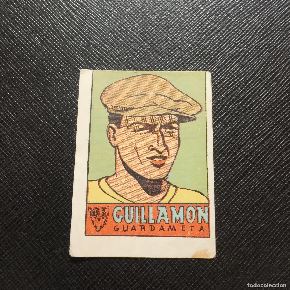 Fu&szlig;ball-Sticker: GUILLAMON SEVILLA BRUGUERA CULTURA 1941 1942 CROMO FUTBOL 41 42 - SIN PEGAR - A161 PG1