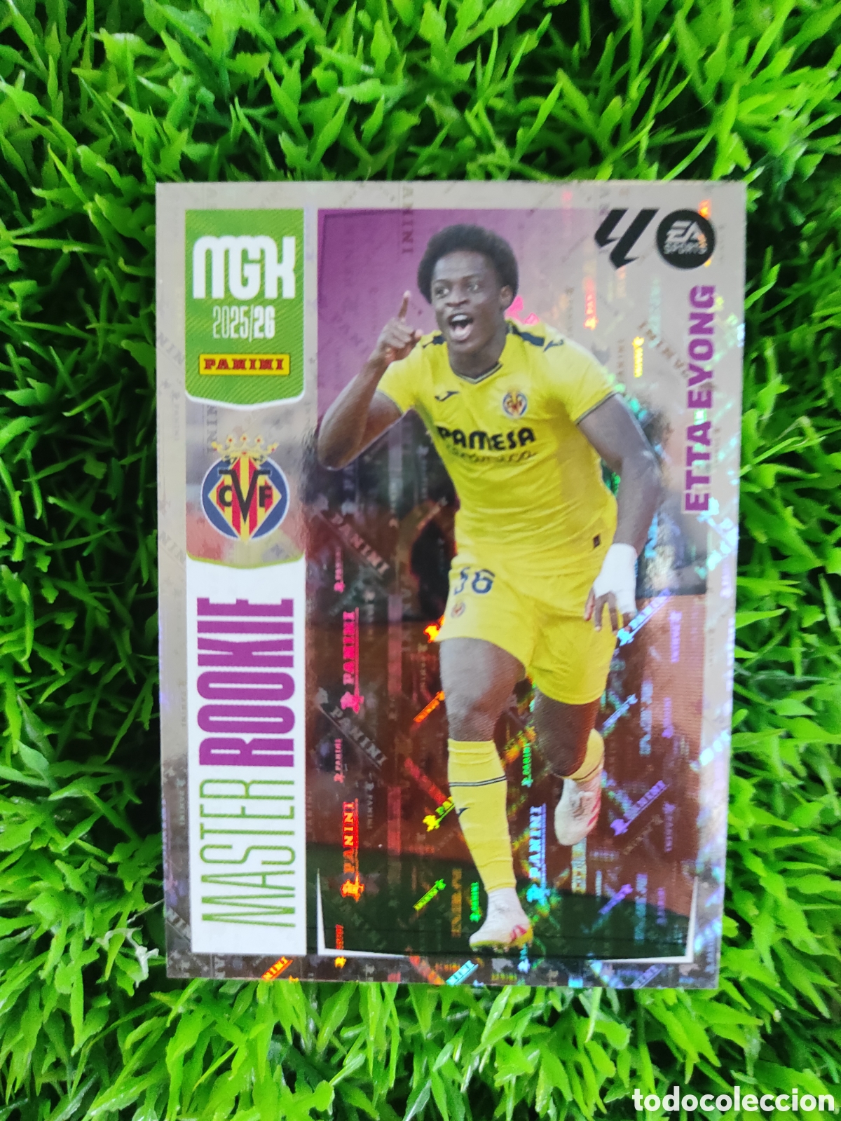 Cromos de f&uacute;tbol: Etta Eyong Villarreal MASTER ROOKIE Megacracks 25-26 # 410
