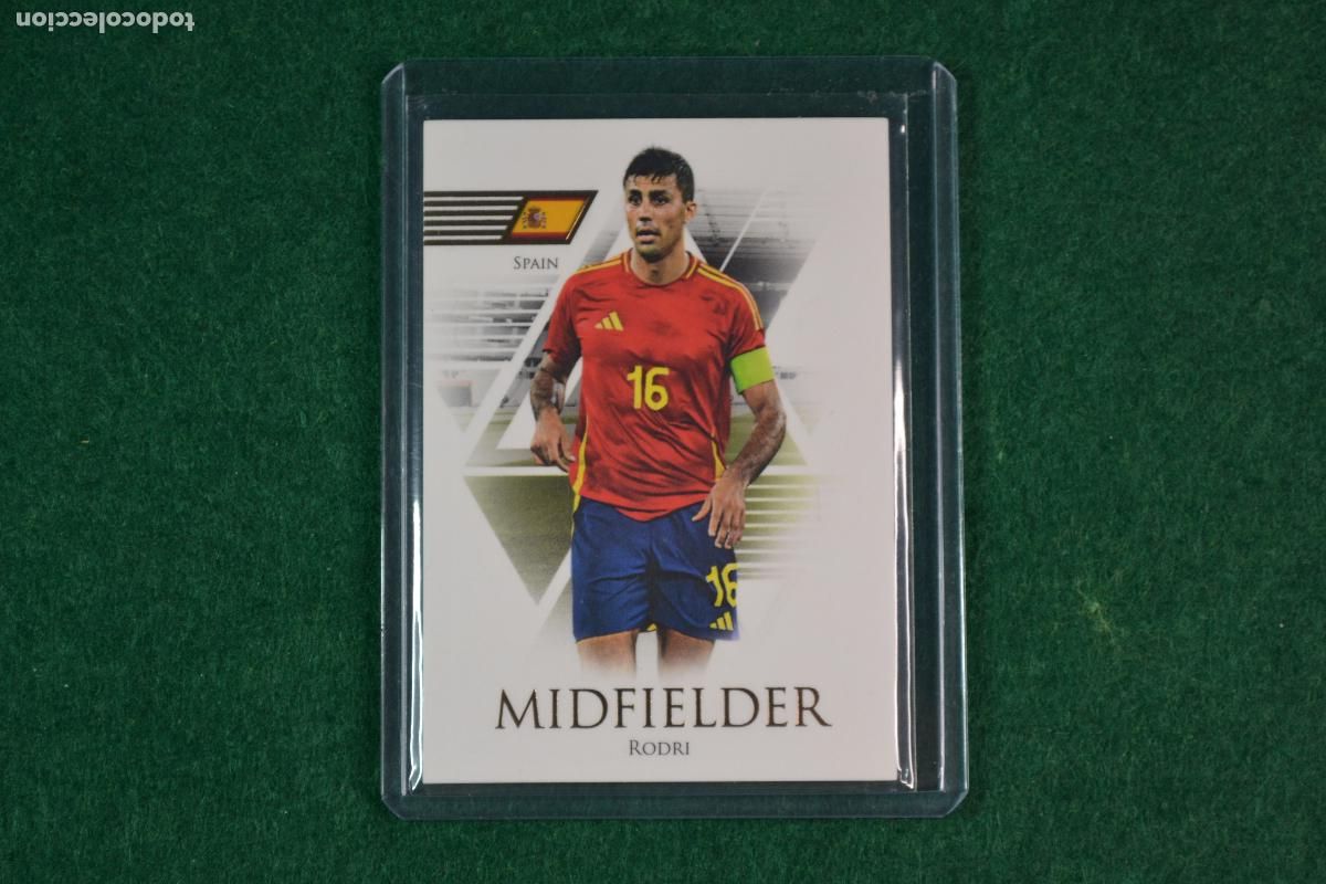 Figurine di Calcio: FUTERA UNIQUE 2024 WORLD FOOTBALL - RODRI (SELECCION ESPA&Ntilde;OLA / MANCHESTER CITY)