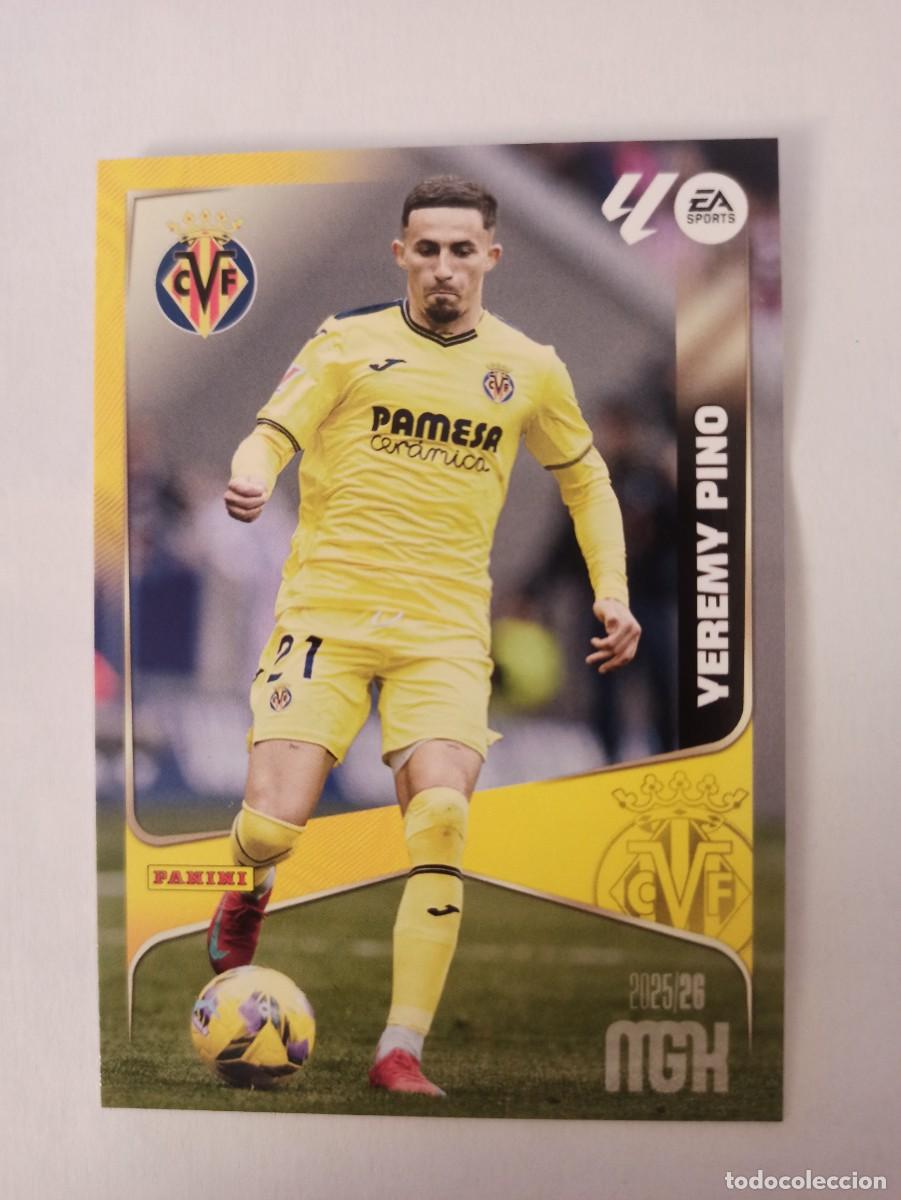 Fu&szlig;ball-Sticker: Yeremy Pino 377 - Villarreal - MEGACRACKS 2025 2026 - 25 26 - MGK