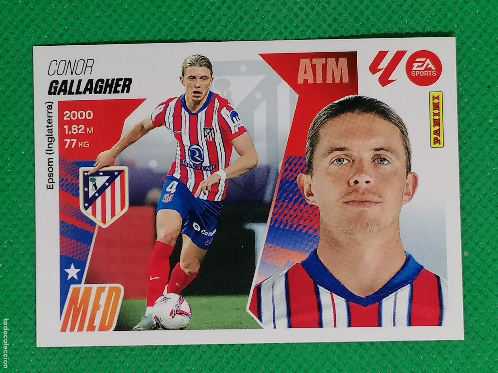 Cromos de f&uacute;tbol: 10 CONOR GALLAGHER ATLETICO DE MADRID ⚽ PANINI LIGA ESTE 25 26 2025 2026 ⚽