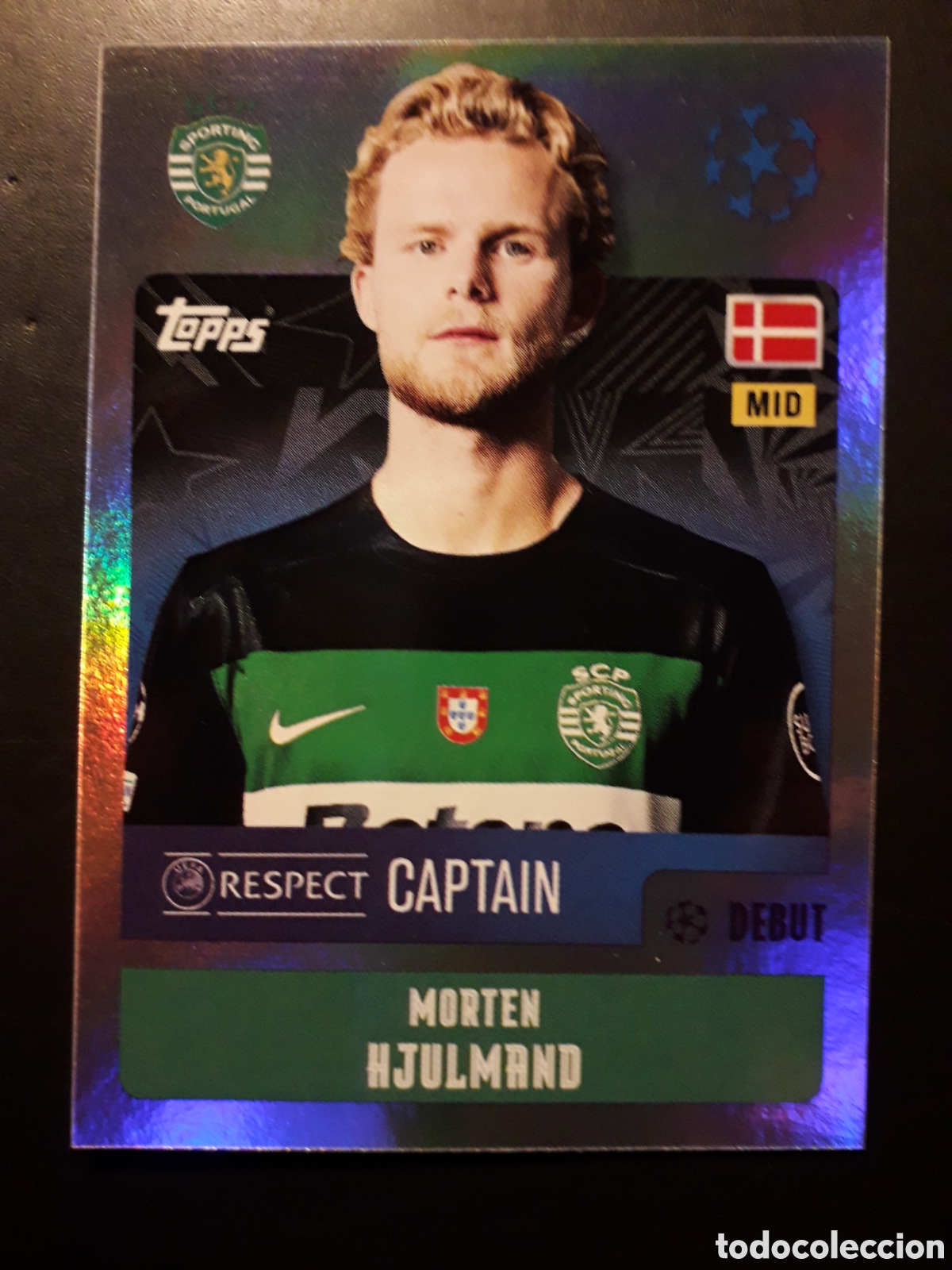 Cartes &agrave; collectionner de Football: HJULMAND SPORTING PORTUGAL N&deg; 356 UEFA CHAMPIONS LEAGUE SEASON TOPPS 24 25 2024 2025 PEDIDO M&Iacute;NIM 3&euro;
