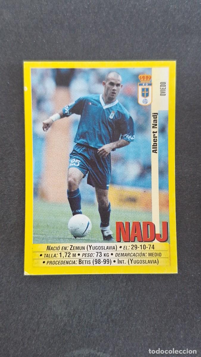Fu&szlig;ball-Sticker: L2 NADJ REAL OVIEDO 257A COLOCA PANINI LIGA 1999/2000 99 00 NUNCA PEGADO SIN PEGAR