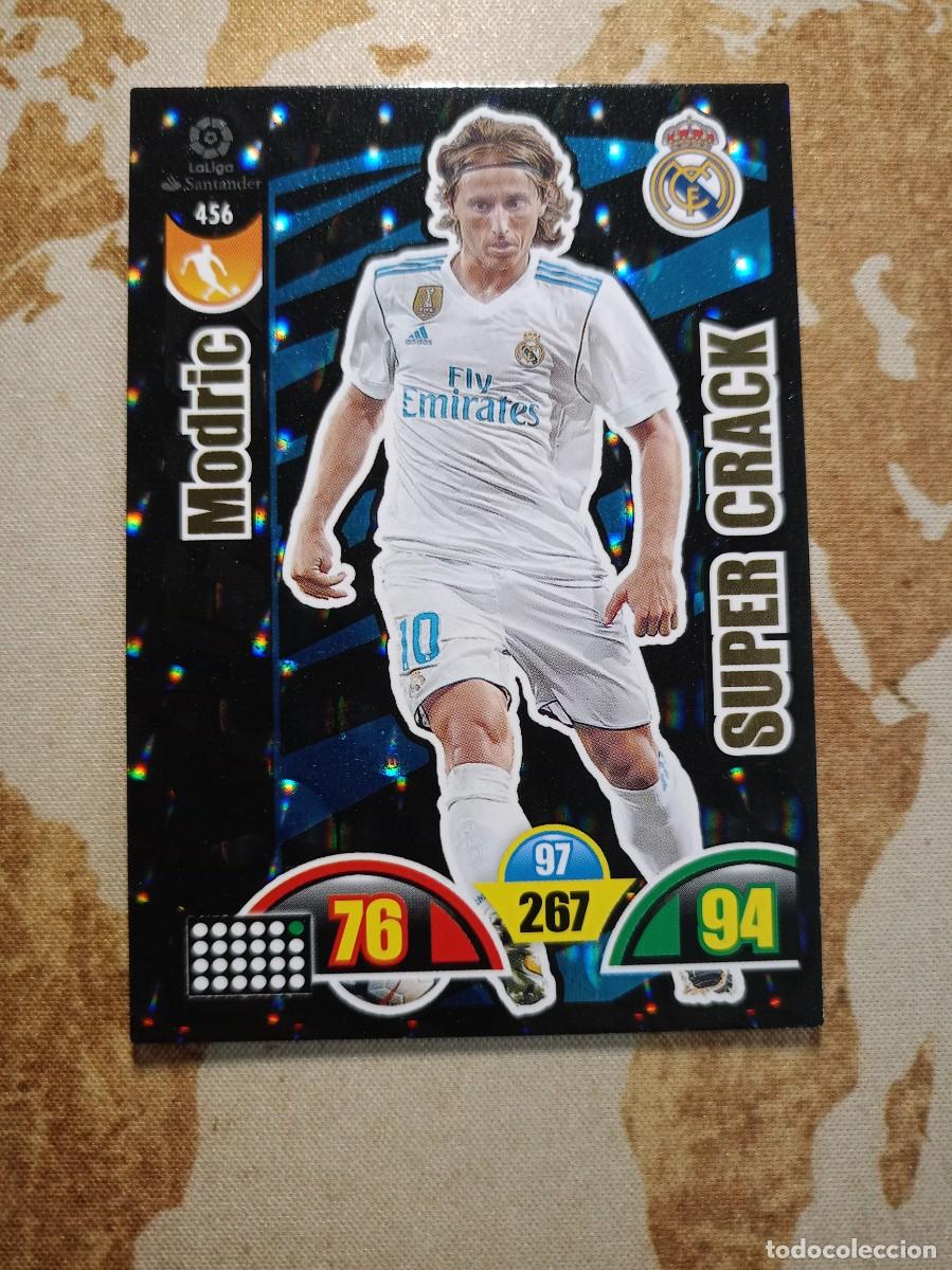 Cromos de F&uacute;tbol: S&uacute;per Crack 456 MODRIC Adrenalyn 2017-18