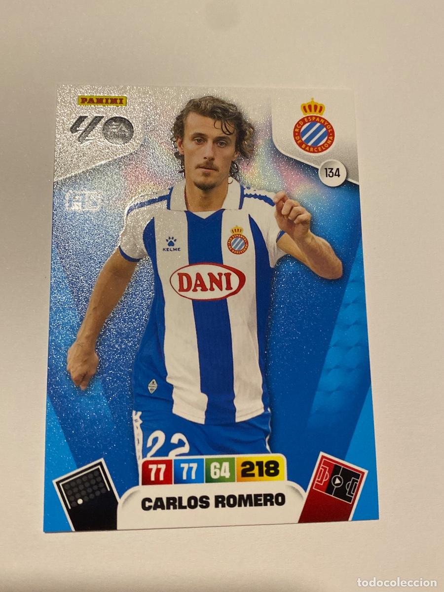 Figurine di Calcio: #134 carlos romero RCD. Espa&ntilde;ol adrenalyn 2025-2026