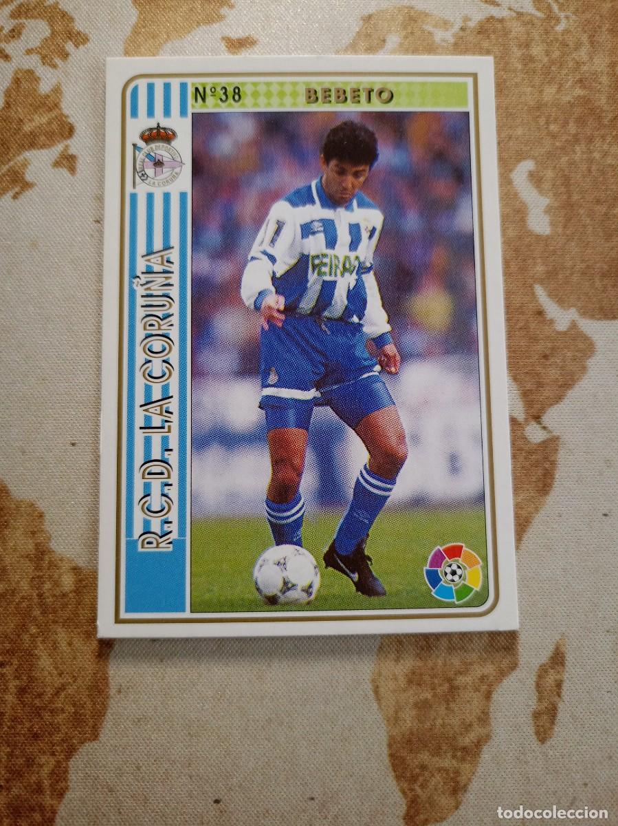 Football Stickers: Deportivo 38 BEBETO Mundicromo Las fichas de la liga 1994-95