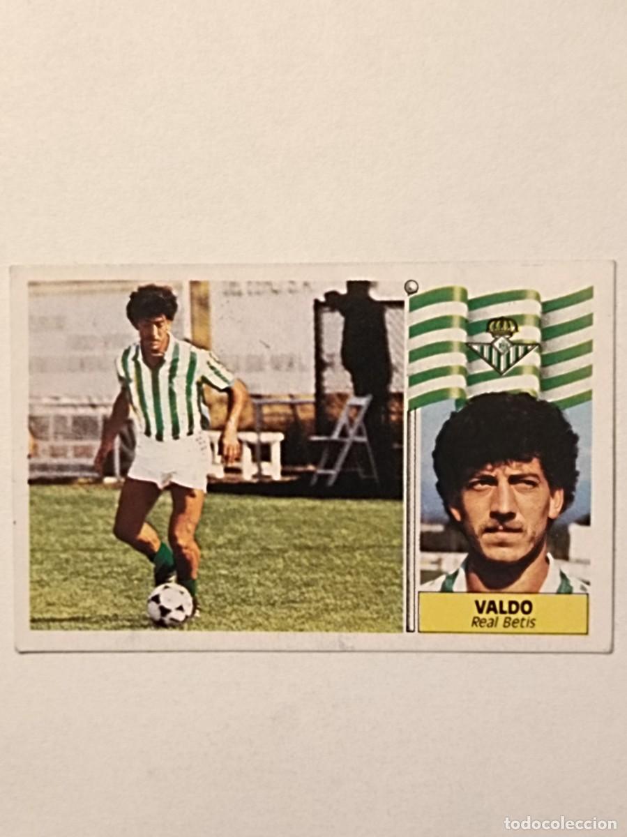 Cromos de F&uacute;tbol: VALDO (BAJA) REAL BETIS BALOMPIE LIGA 86/87 ESTE