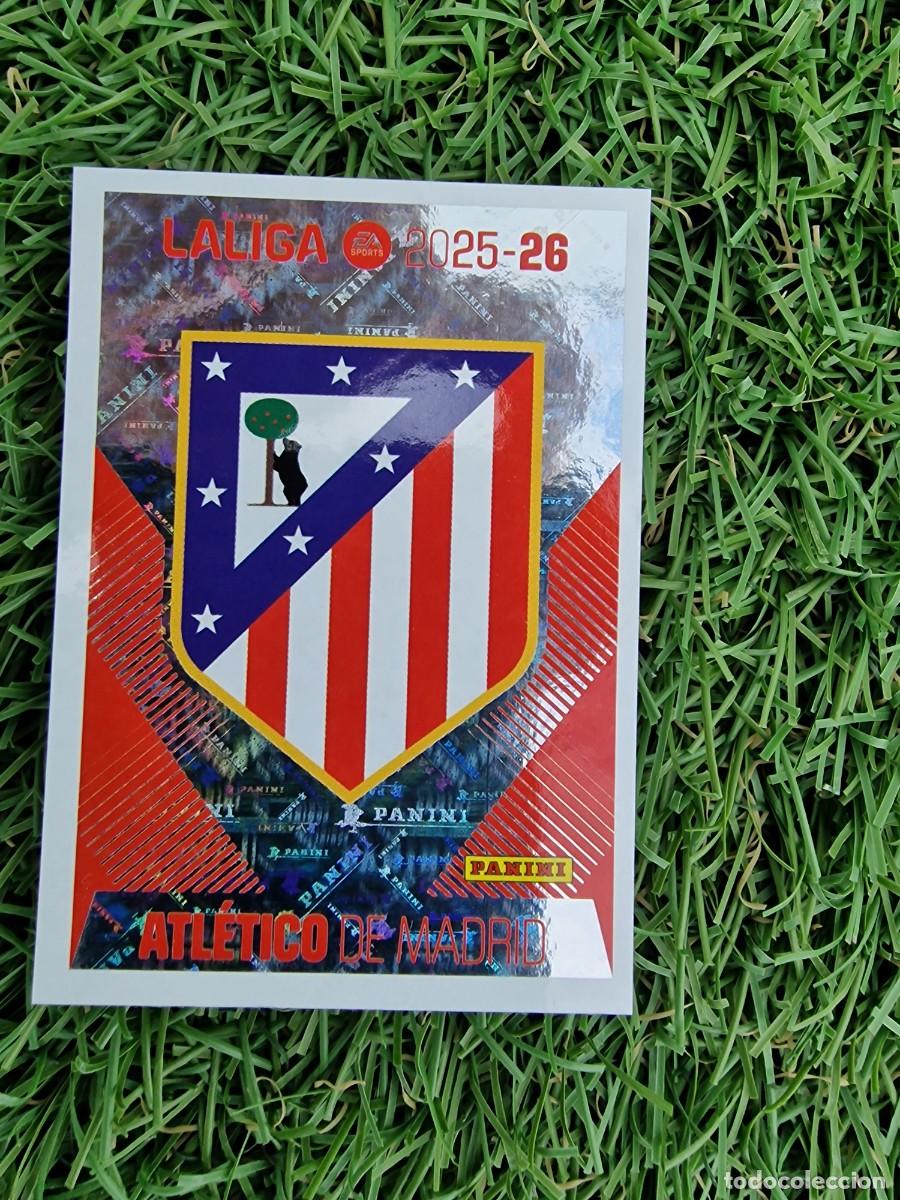 Fu&szlig;ball-Sticker: ESCUDO 1 ATL&Eacute;TICO DE MADRID LIGA ESTE 2025 2026 25 26 PANINI LALIGA EA SPORTS