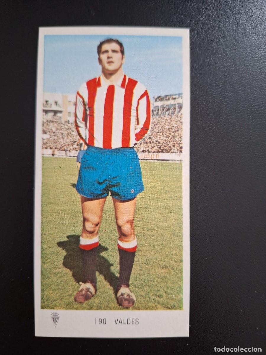 Cromos de Futebol: CROMO DE FUTBOL RUIZ ROMERO 190 VALDES SPORTING NUNCA PEGADO SIN PEGAR 71 72 1971 1972