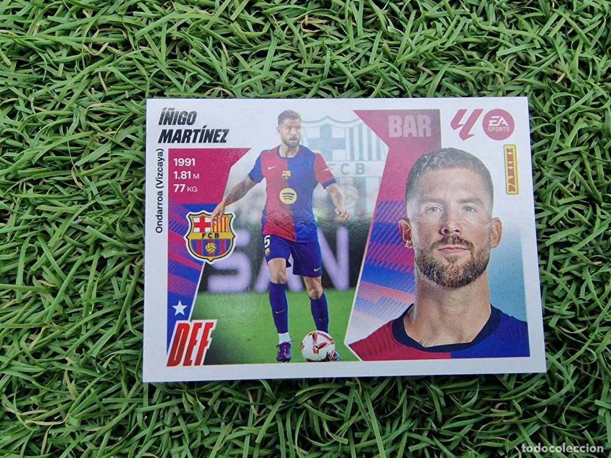 Fu&szlig;ball-Sticker: &Iacute;&Ntilde;IGO MART&Iacute;NEZ 7 BARCELONA LIGA ESTE 2025 2026 25 26 PANINI LALIGA EA SPORTS