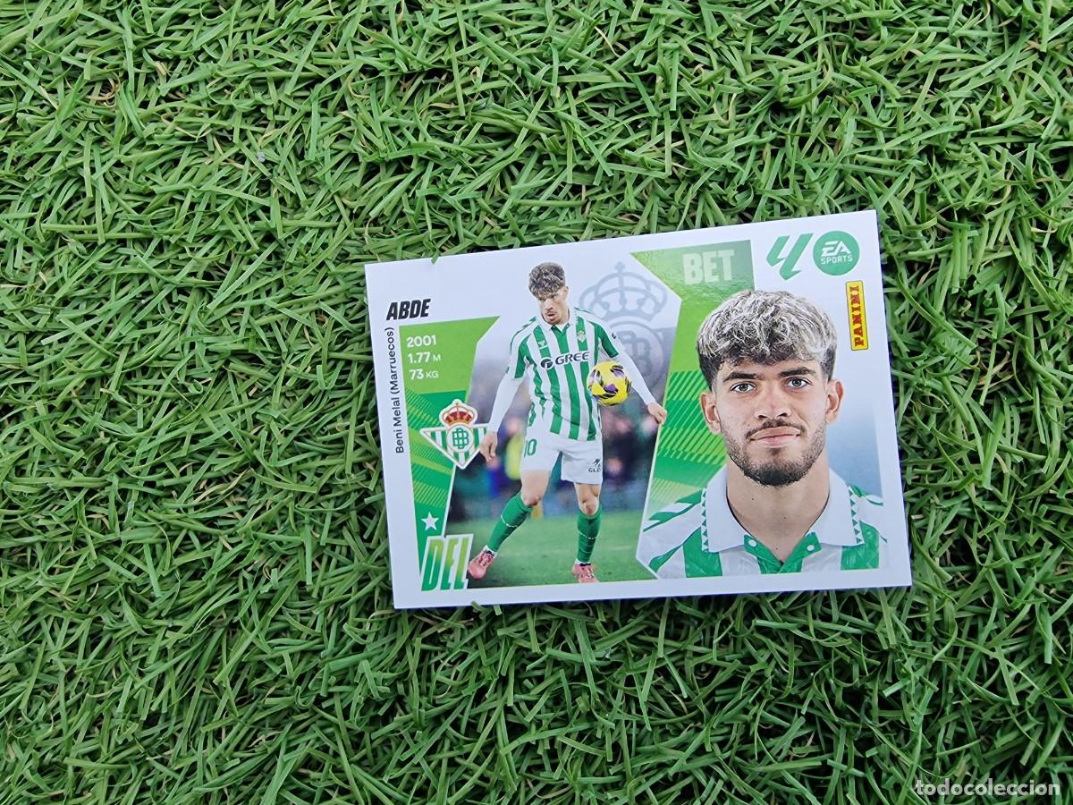 Cromos de F&uacute;tbol: ABDE 18 BETIS LIGA ESTE 2025 2026 25 26 PANINI LALIGA EA SPORTS