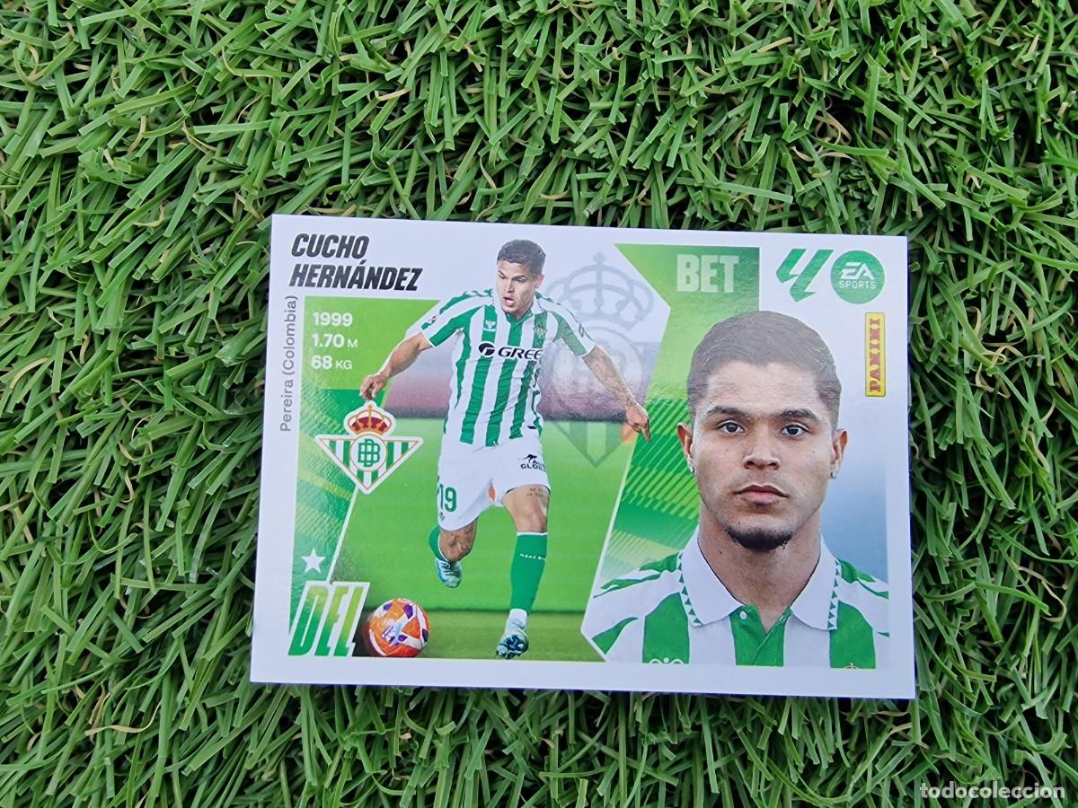 Cromos de F&uacute;tbol: CUCHO HERN&Aacute;NDEZ 20 BETIS LIGA ESTE 2025 2026 25 26 PANINI LALIGA EA SPORTS