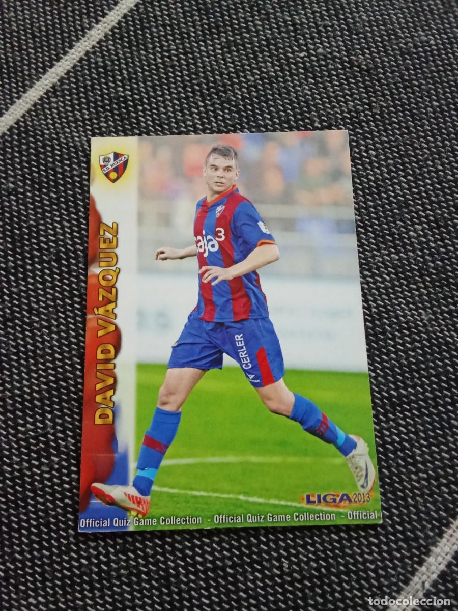 Figurine di Calcio: 1218 David V&aacute;zquez Huesca quiz game collection 2013