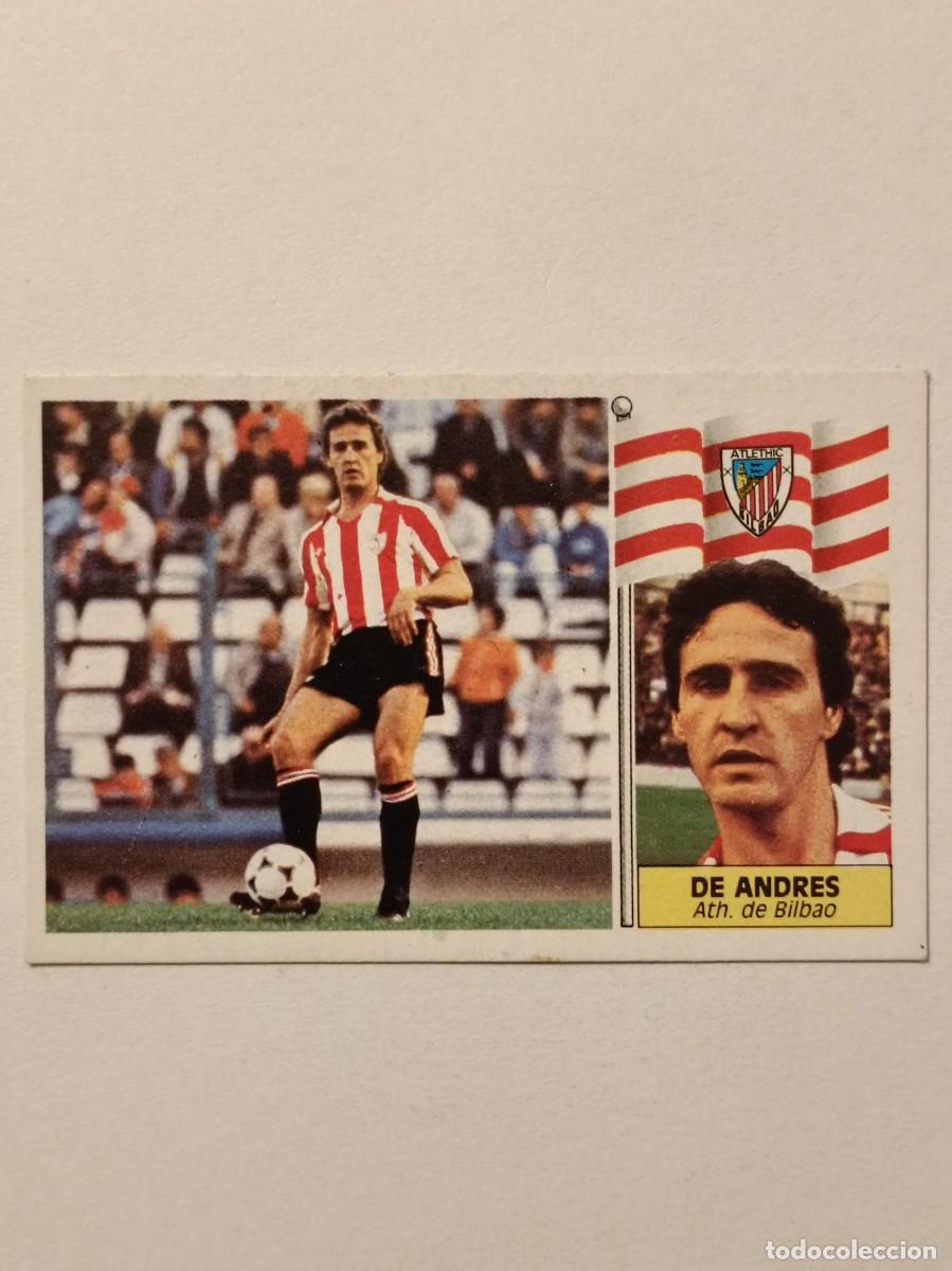 Figurine di Calcio: DE ANDRES ATHLETIC BILBAO LIGA 86/87 ESTE