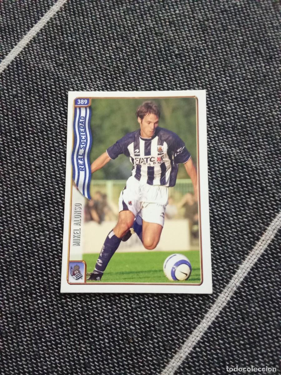Figurine di Calcio: 389 Mikel Alonso real sociedad las fichas de la liga 2005