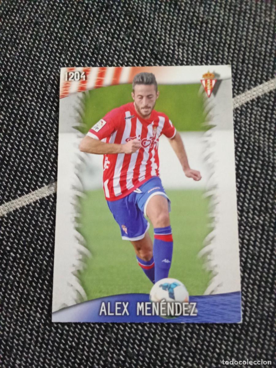Fu&szlig;ball-Sticker: 1204 Alex Men&eacute;ndez Sporting quiz game collection 2014