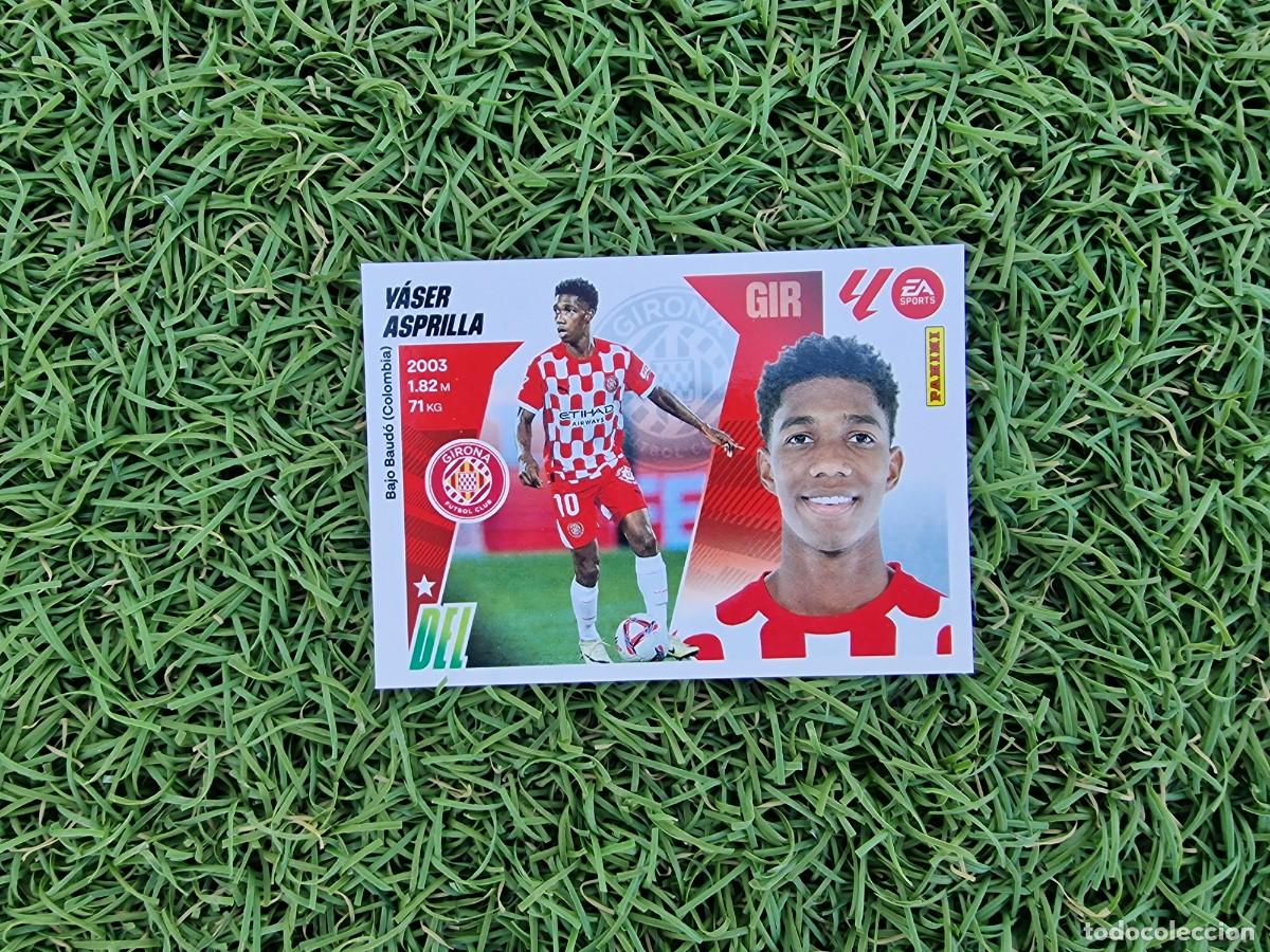 Fu&szlig;ball-Sticker: Y&Aacute;SER ASPRILLAS 17 GIRONA LIGA ESTE 2025 2026 25 26 PANINI LALIGA EA SPORTS