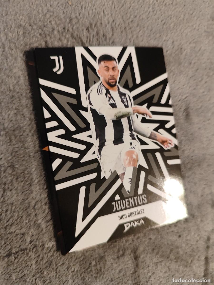 Cromos de f&uacute;tbol: KE-4 DAKA JUVENTUS TOP AUDIENCE NICO GONZ&Aacute;LEZ JUVENTUS 2024 25 2025