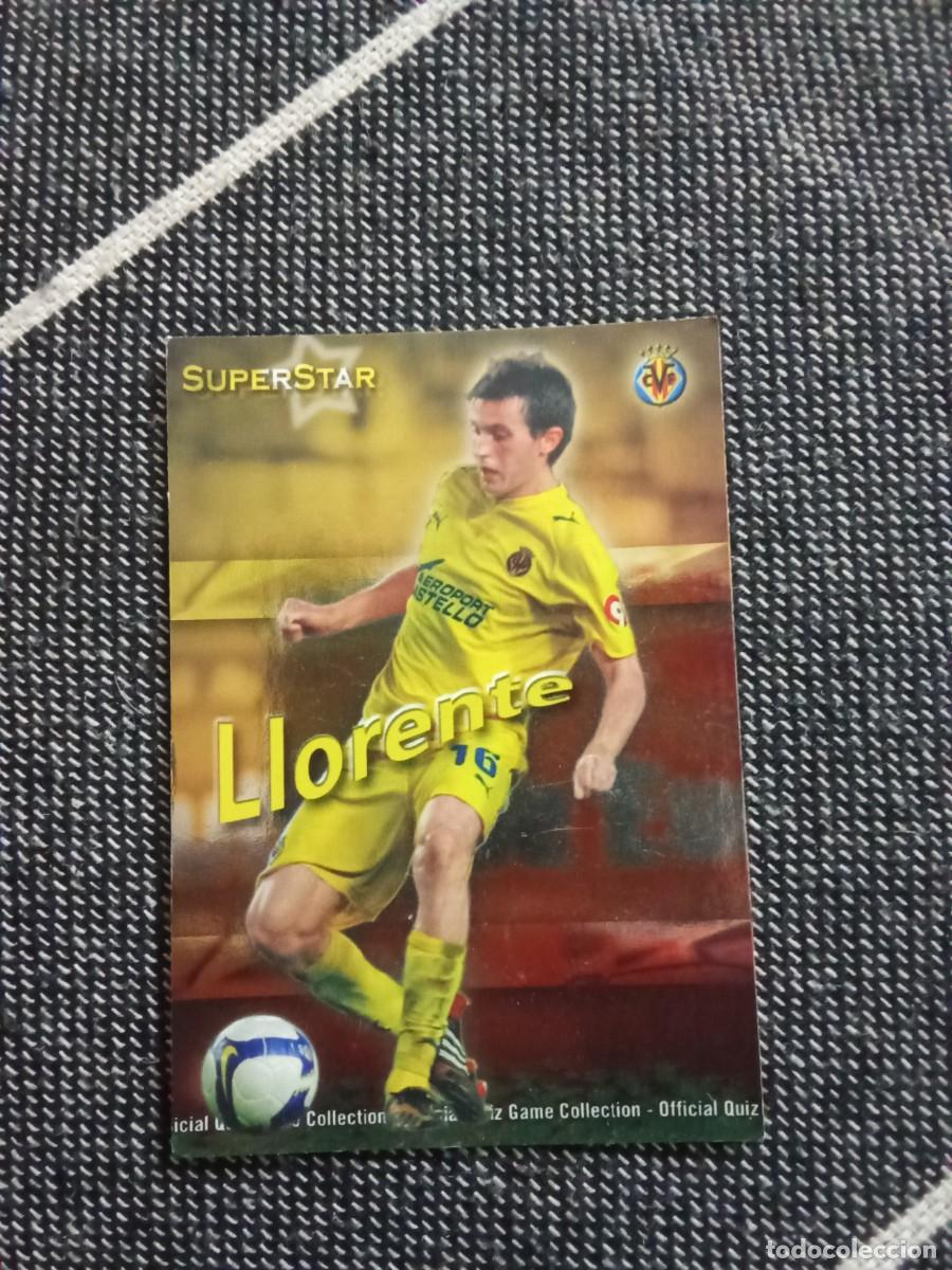 Figurine di Calcio: 135 Llorente Villarreal brillo liso quiz game collection 2010