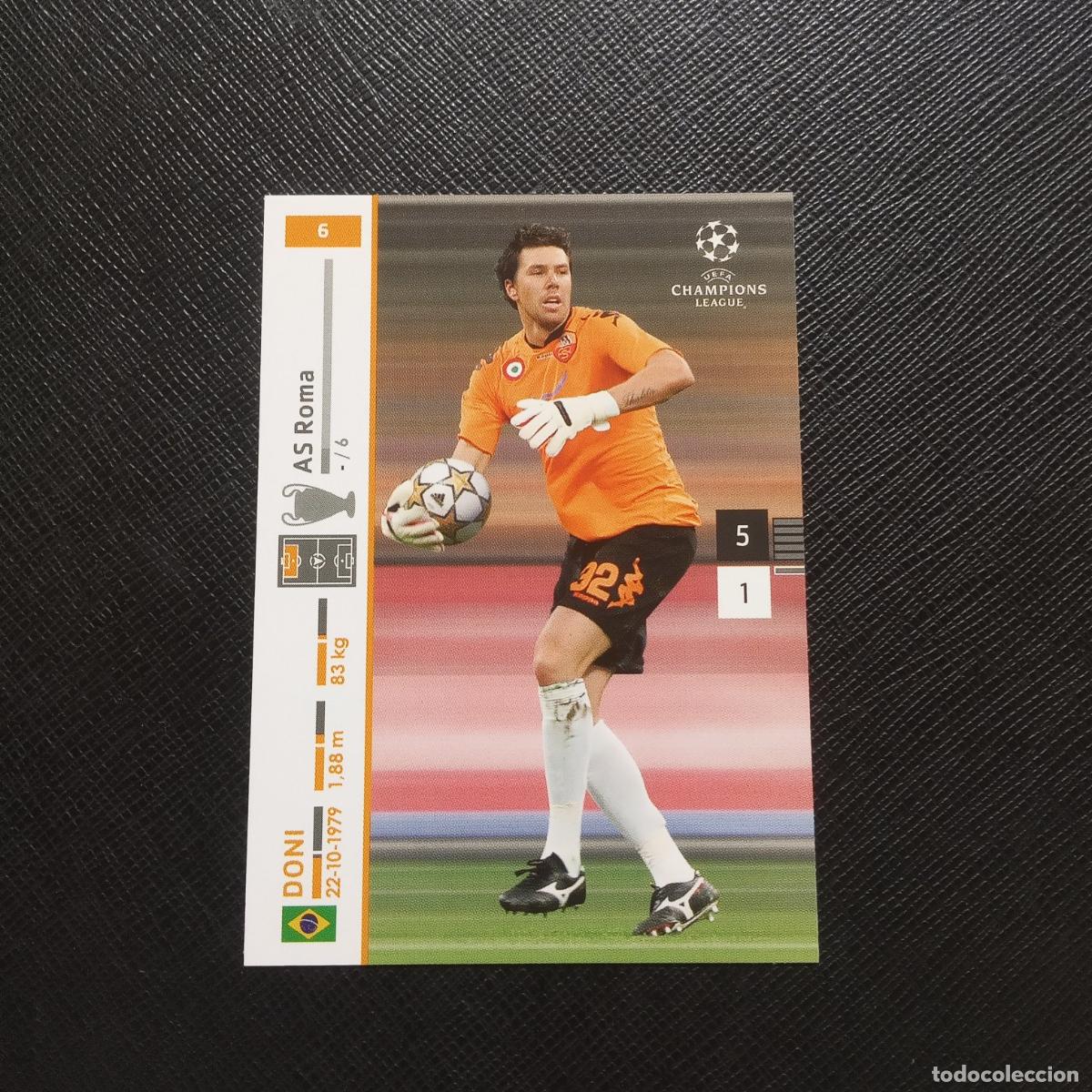 Fu&szlig;ball-Sticker: 6 DONI ROMA PANINI TRADING CARDS UEFA CHAMPIONS LEAGUE 2007 2008 - A147 PG55