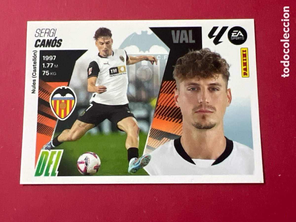 Fu&szlig;ball-Sticker: C7146. CROMO PANINI LIGA ESTE 2025-26 (25 - 26) - N&ordm; 17 - CAN&Oacute;S - VALENCIA