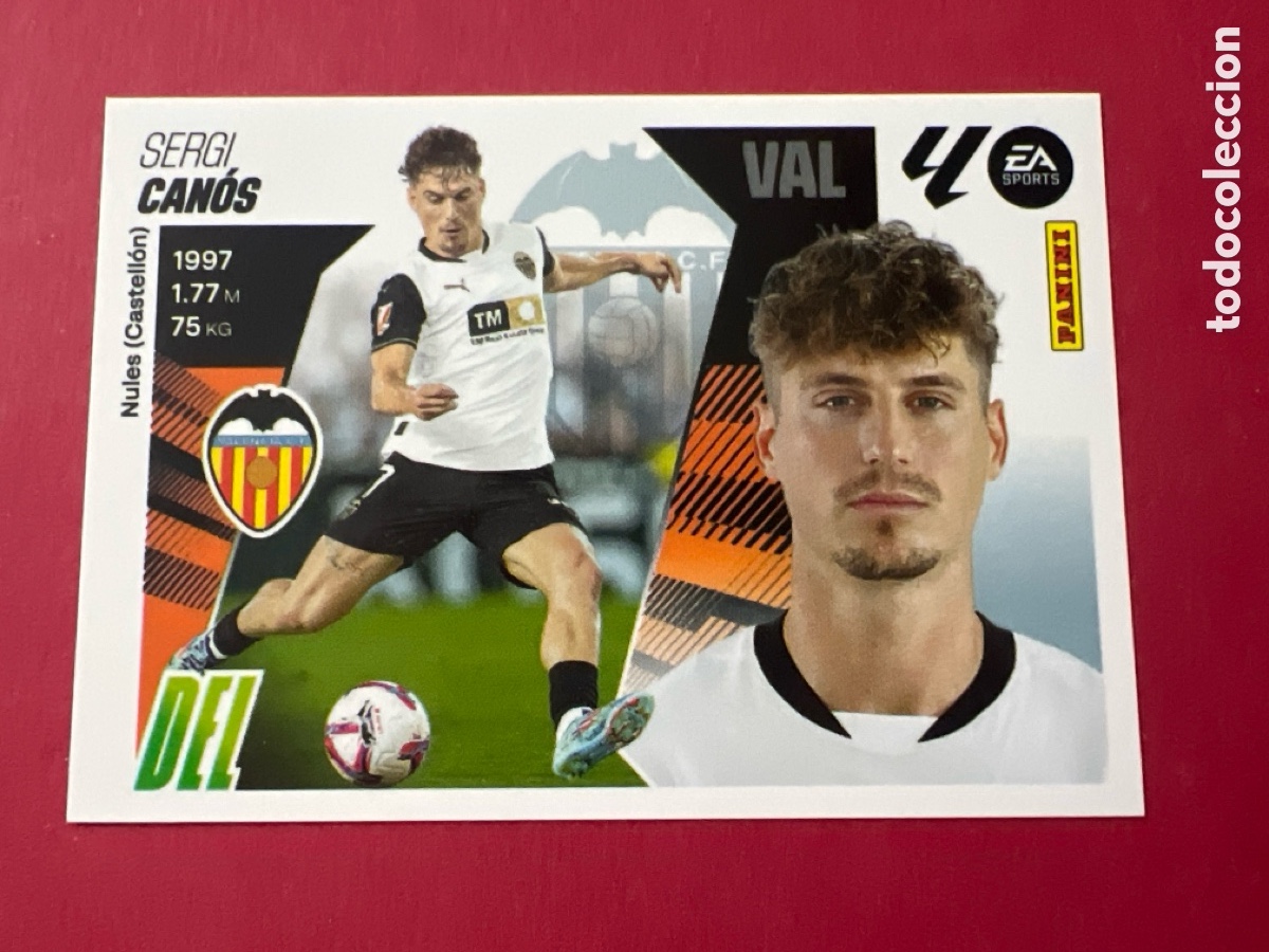 Fu&szlig;ball-Sticker: C7153. CROMO PANINI LIGA ESTE 2025-26 (25 - 26) - N&ordm; 17 - CAN&Oacute;S - VALENCIA