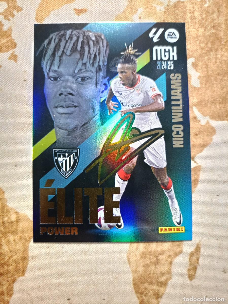 Fu&szlig;ball-Sticker: &Eacute;lite Power P 11 NICO WILLIAMS Megacracks 2024-25