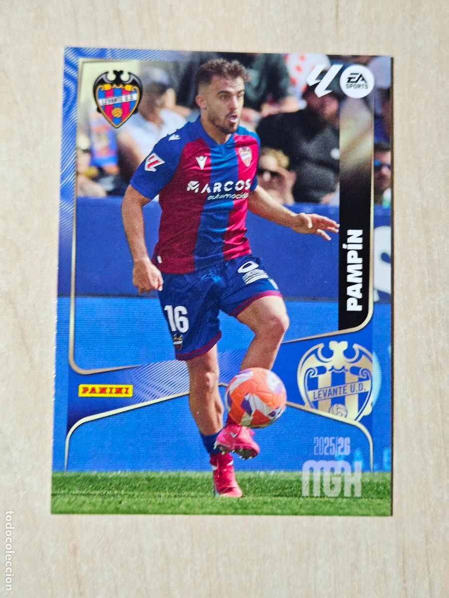 Cromos de f&uacute;tbol: CROMO N&ordm; 206 PAMP&Igrave;N - MEGACRACKS 2025 26 - LEVANTE