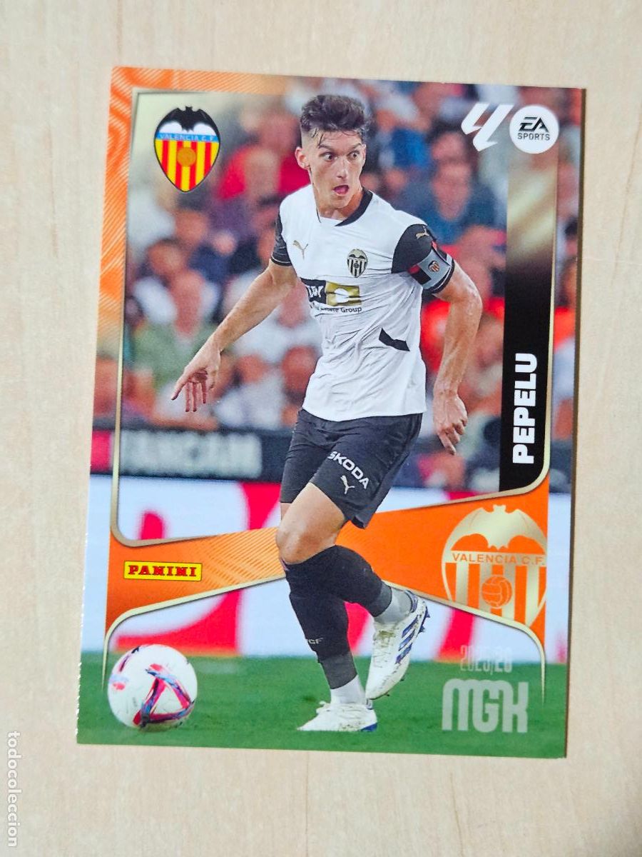 Fu&szlig;ball-Sticker: CROMO N&ordm; 353 PEPELU - MEGACRACKS 2025 26 - VALENCIA