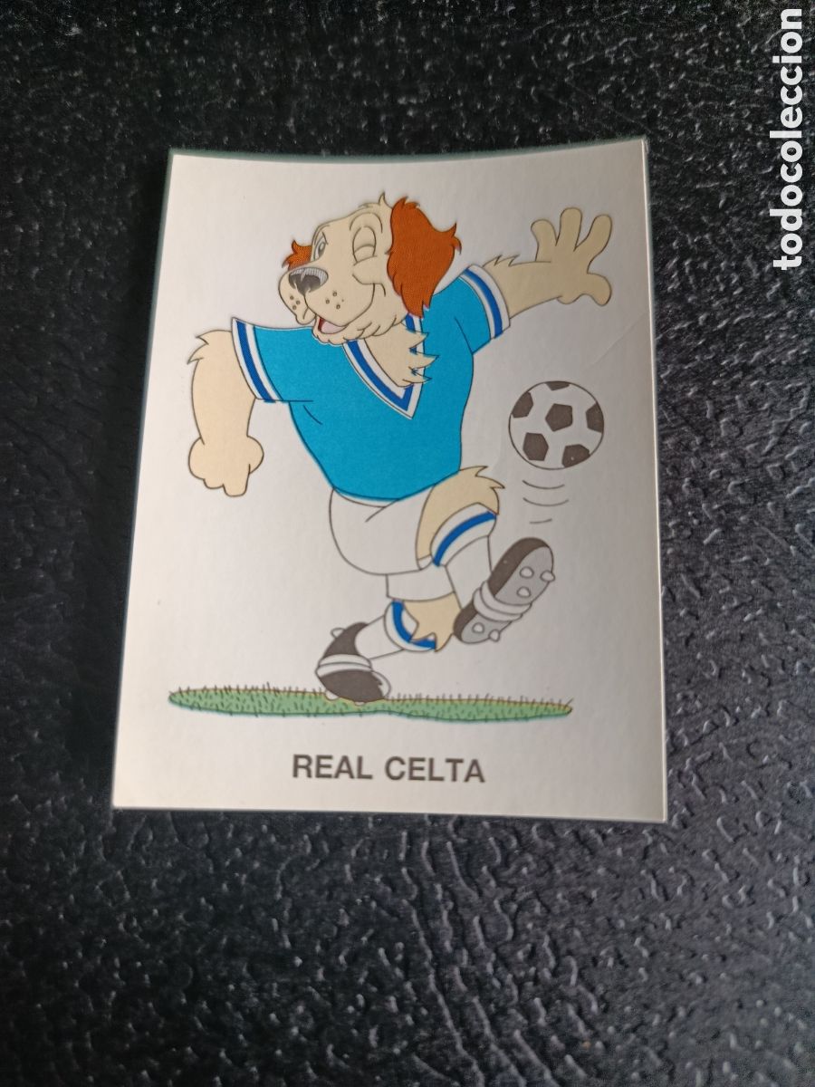 Football Stickers: REAL CELTA MASCOTA 89 . NUNCA PEGADO ESTRELLAS DE LA LIGA 93 94 PANINI