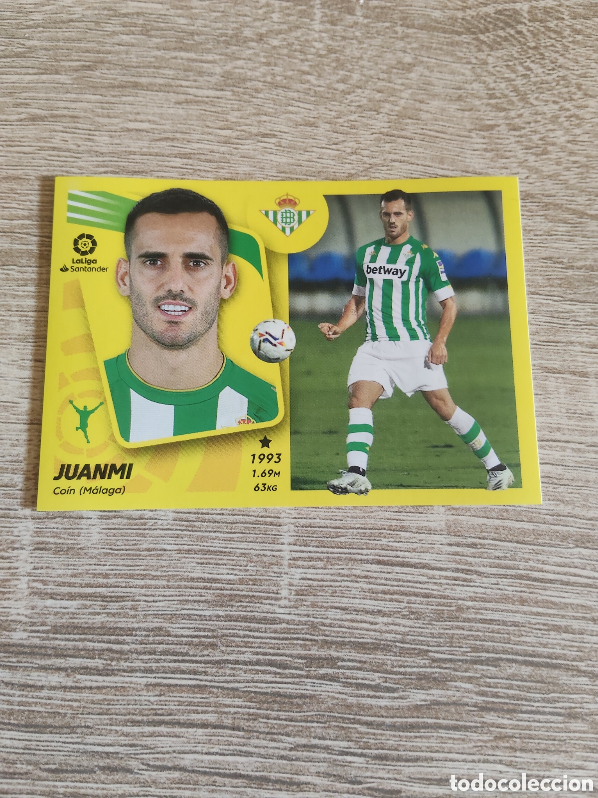 Cromos de F&uacute;tbol: Juanmi Real Betis liga 2021 2022 21 22 ediciones este