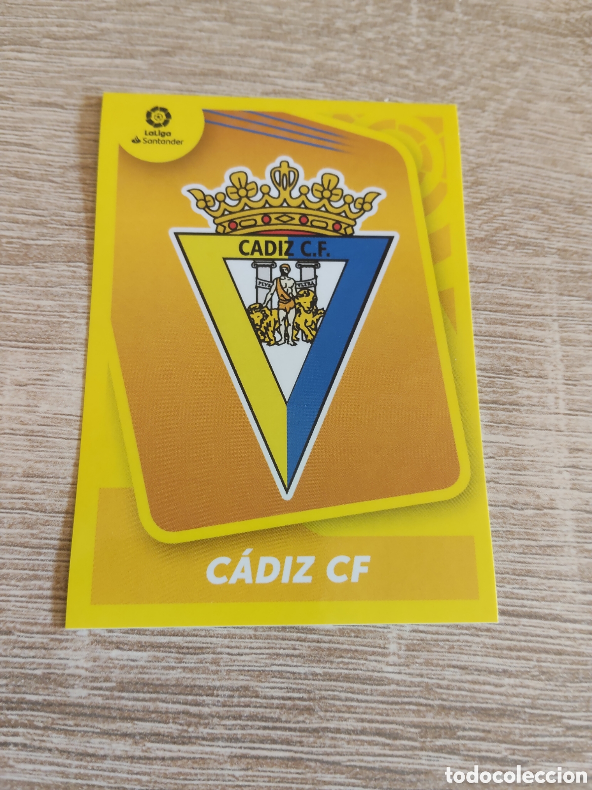 Figurine di Calcio: Escudo C&aacute;diz liga 2021 2022 21 22 ediciones este