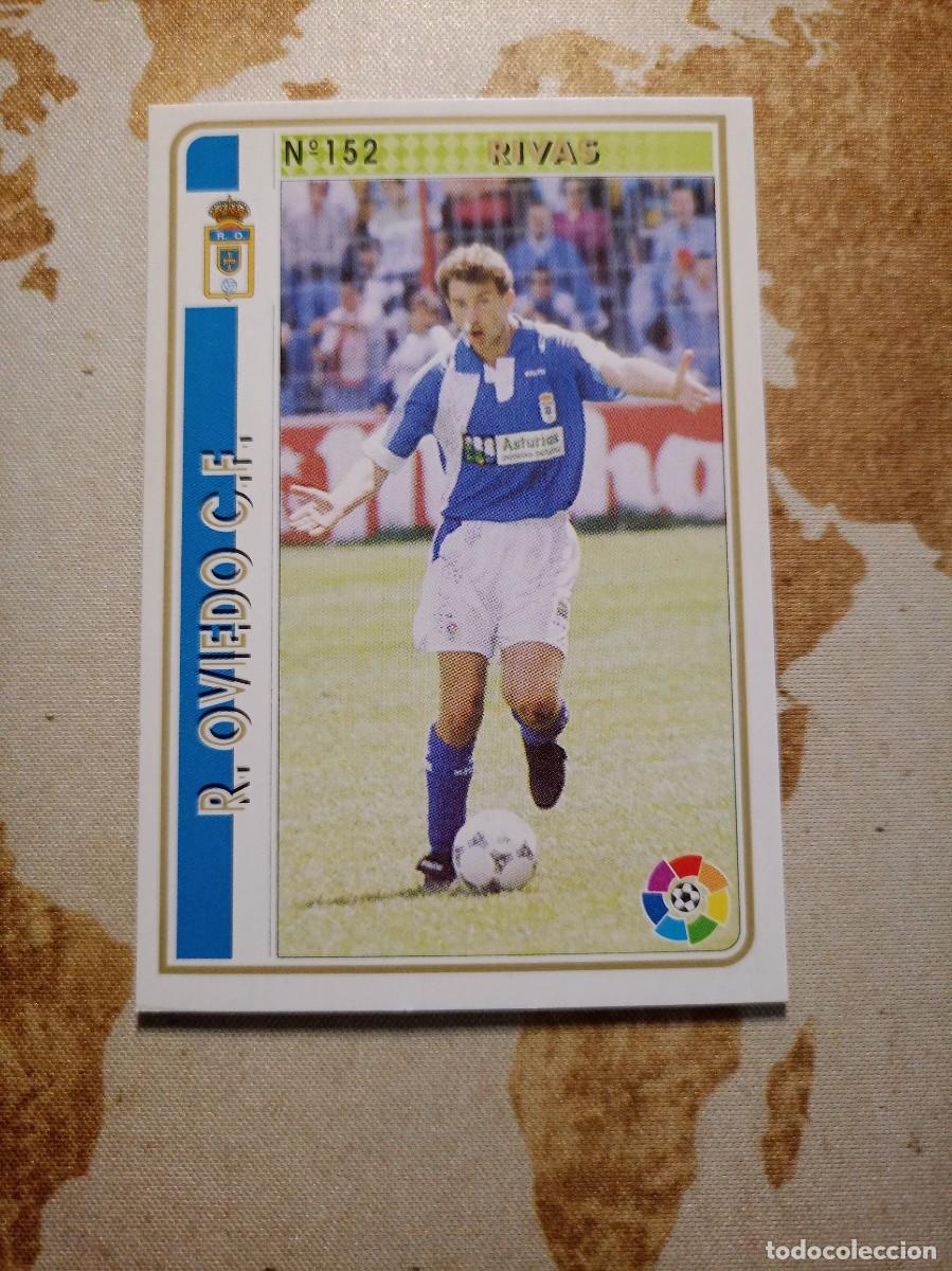 Fu&szlig;ball-Sticker: Real Oviedo 152 RIVAS Mundicromo Las fichas de la liga 1994-95