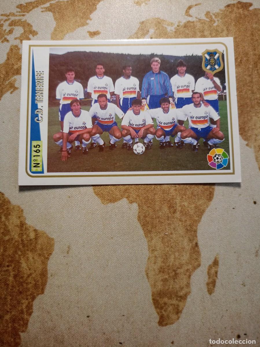 Fu&szlig;ball-Sticker: Tenerife 165 PLANTILLA Mundicromo Las fichas de la liga 1994-95