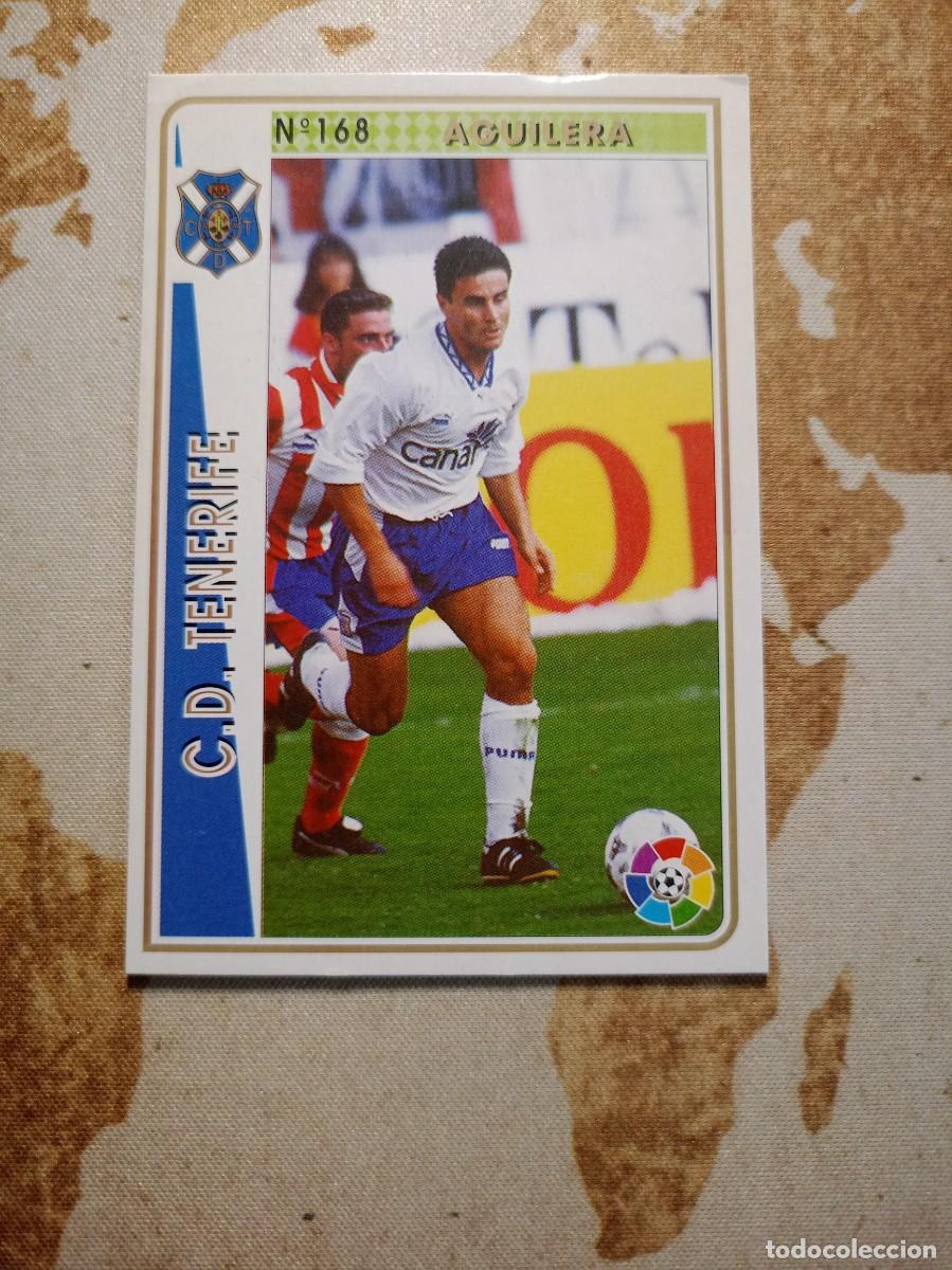 Figurine di Calcio: Tenerife 168 AGUILERA Mundicromo Las fichas de la liga 1994-95