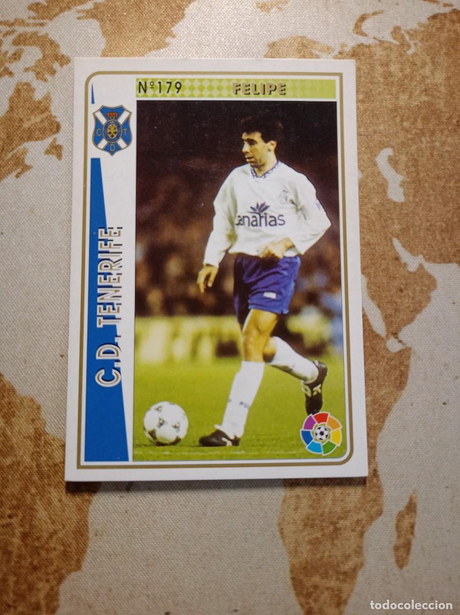 Fu&szlig;ball-Sticker: Tenerife 179 FELIPE Mundicromo Las fichas de la liga 1994-95